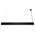 LED pendant light on cable LED/55W/230V 3000/4000/6500K 120 cm black